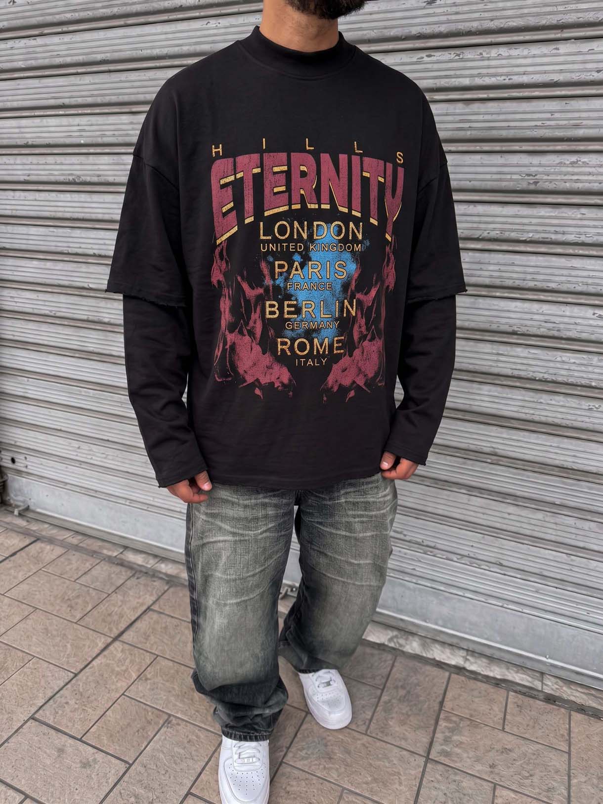 Longsleeve Eternal Premium con rotture - immagine 4