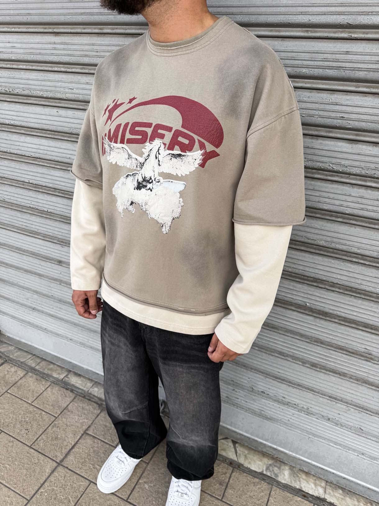 Misery Longsleeve Felpata - immagine 2