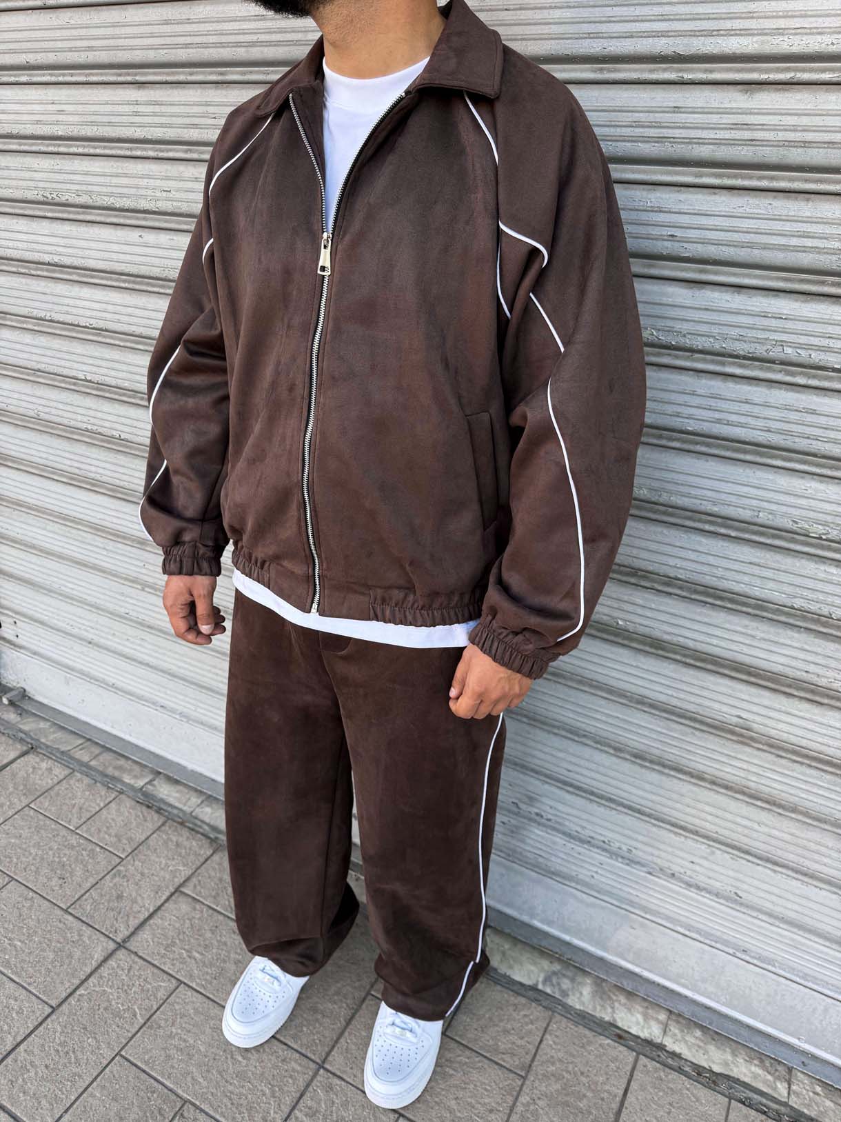 Tracksuit Linear Scamosciata - immagine 4