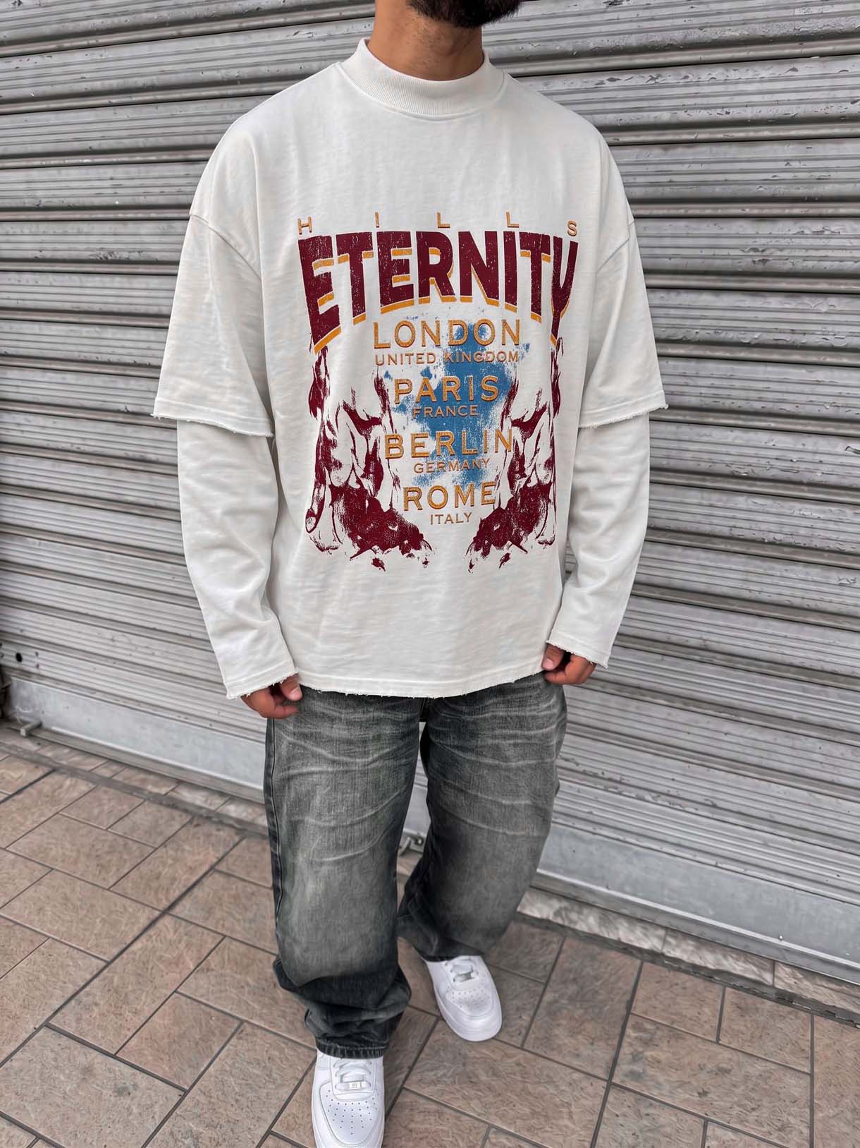 Longsleeve Eternal Premium con rotture