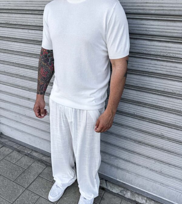 Pantalone Misto Lino