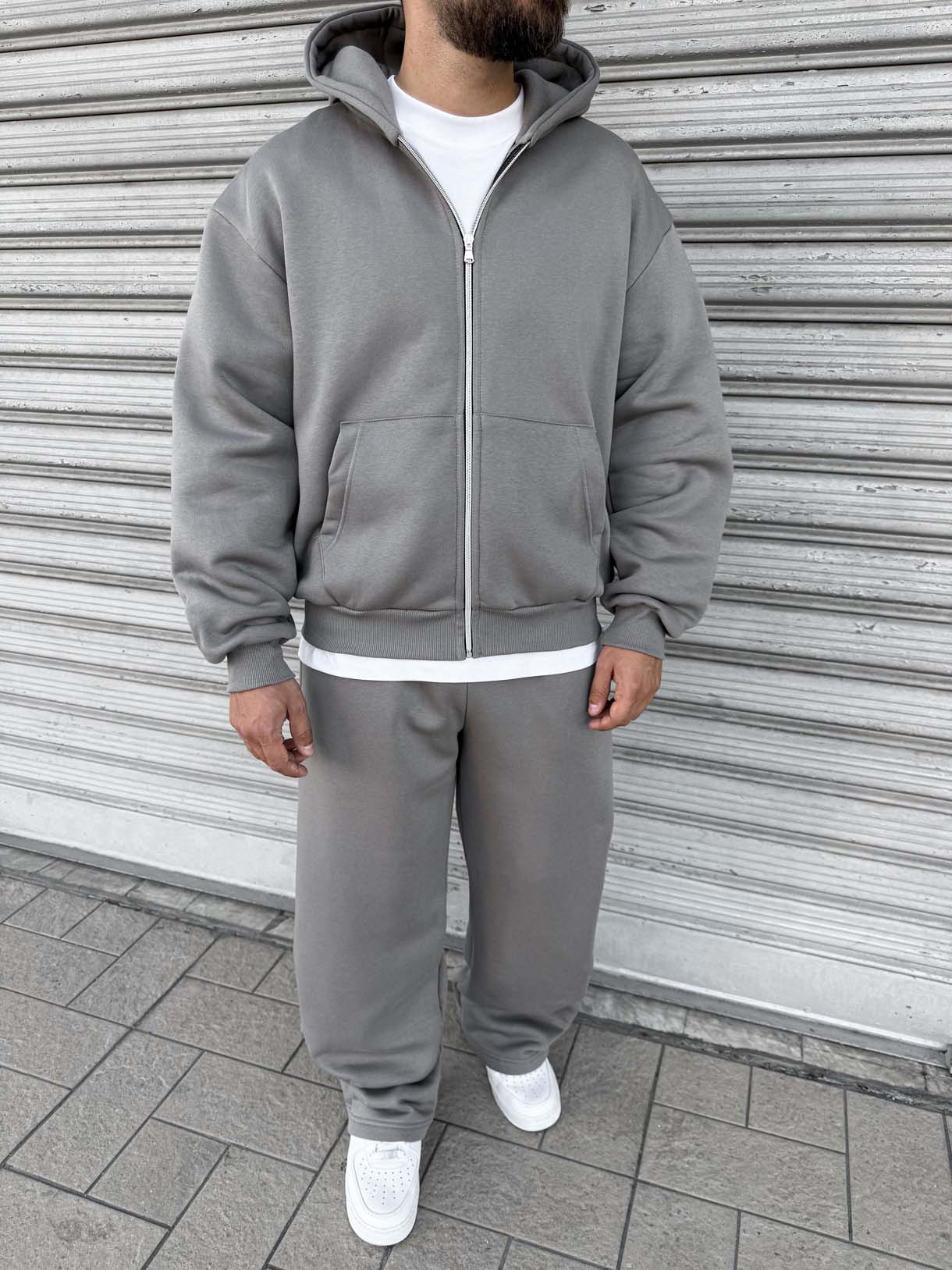 TRACKSUIT FONDO AMPIO ZIP - immagine 5