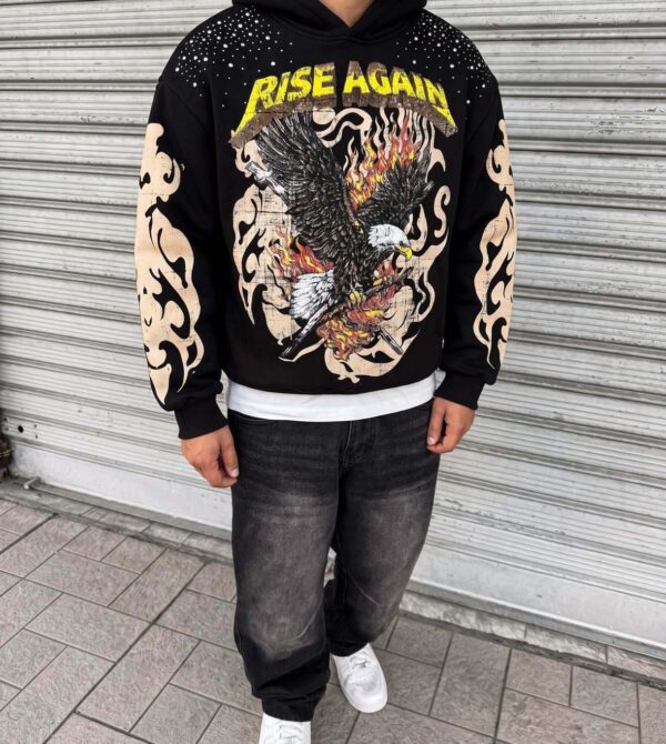 Rise Again Hoodie Brilliant Pearls