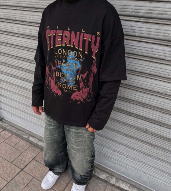 Longsleeve Eternal Premium con rotture