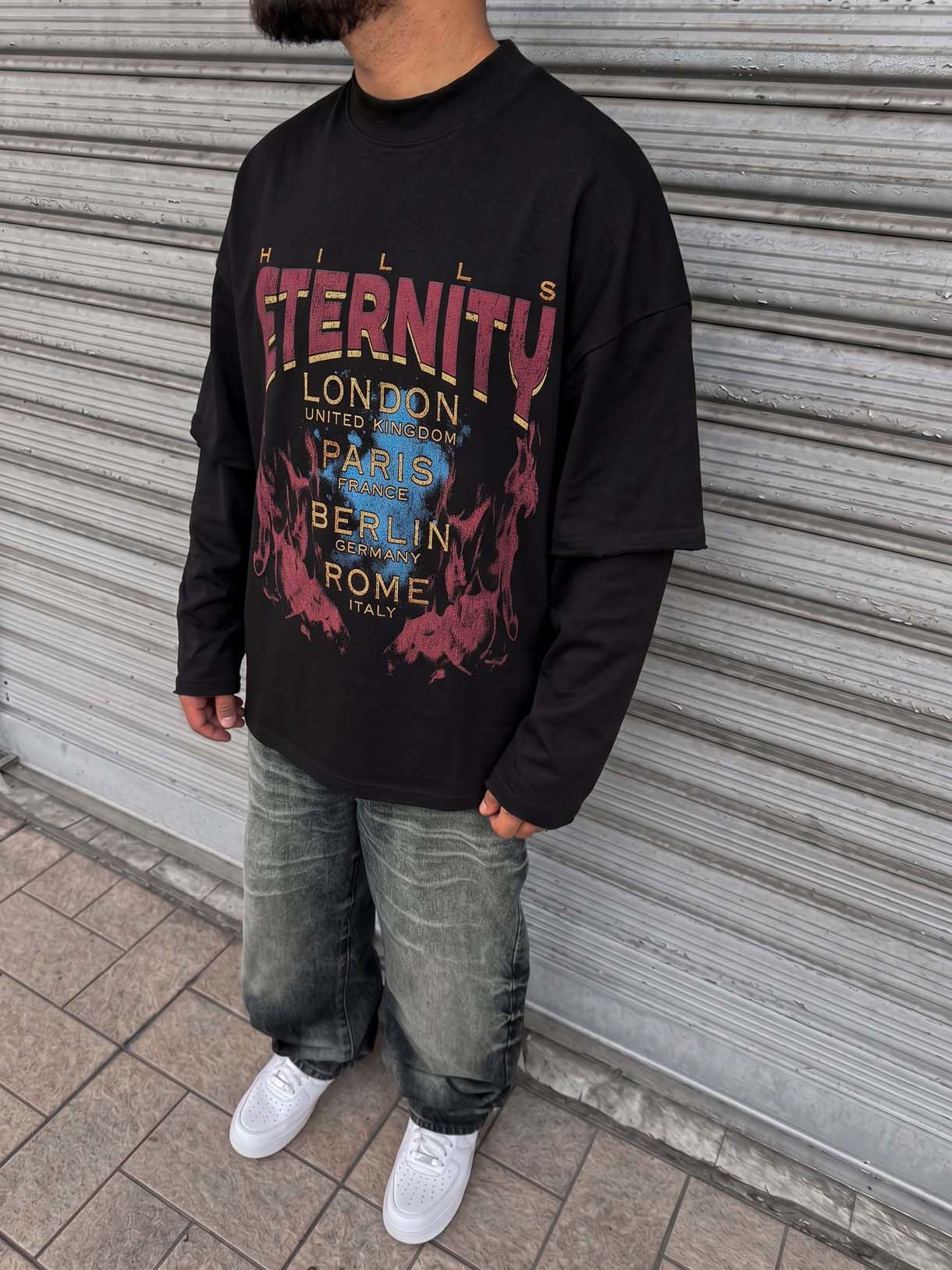 Longsleeve Eternal Premium con rotture - immagine 2