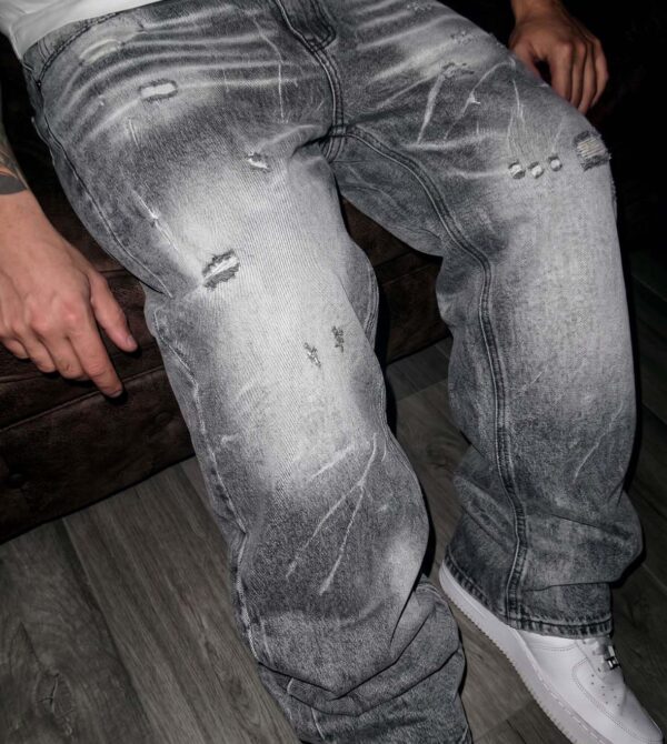 Baggy Silver Wash