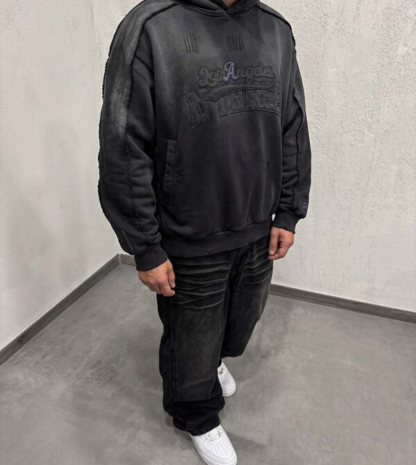 Hoodie Los Angeles Premium Doppiata