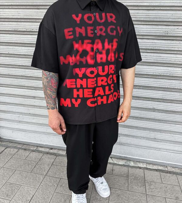 Camicia Red Energy