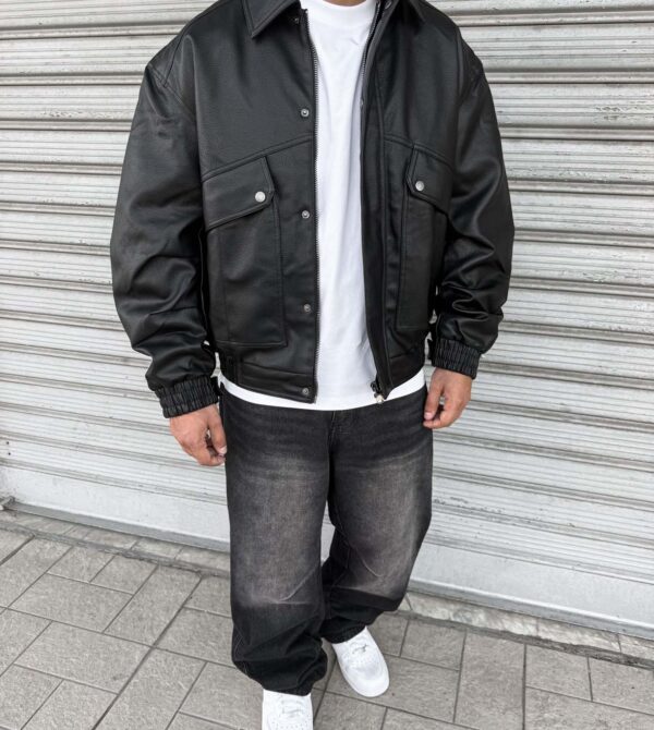 Jacket Ecopelle Big Pocket Mod.Z