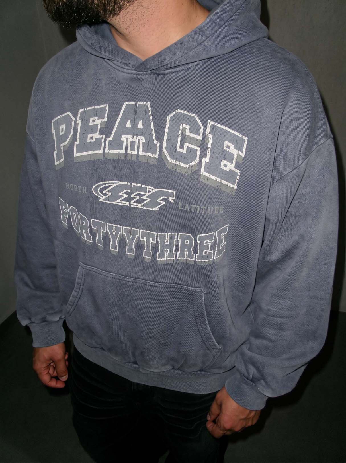 Hoodie Forythree Premium Doppiata - immagine 3