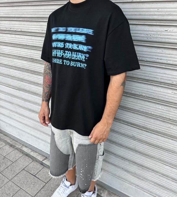 Burn Tee Tessuto Doppiato
