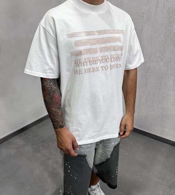 Burn Tee Tessuto Doppiato