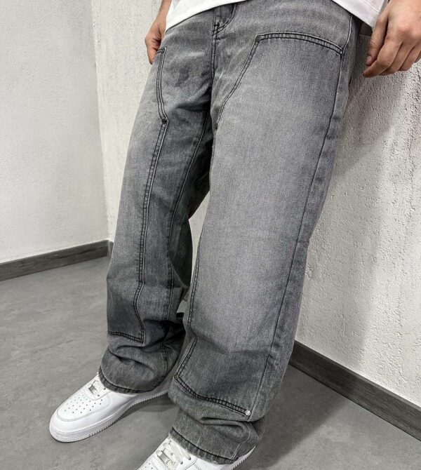 Baggy Carpenter Light Grey