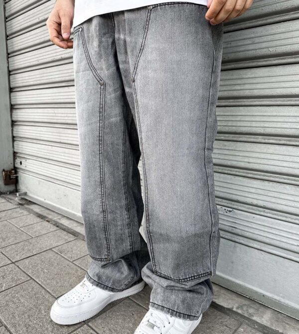 Baggy Carpenter Light Grey