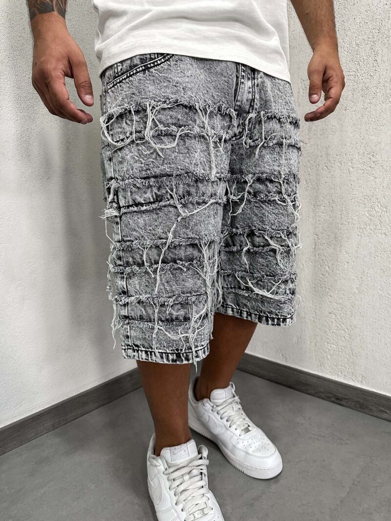 Shorts Sfrangiato Grey - immagine 4