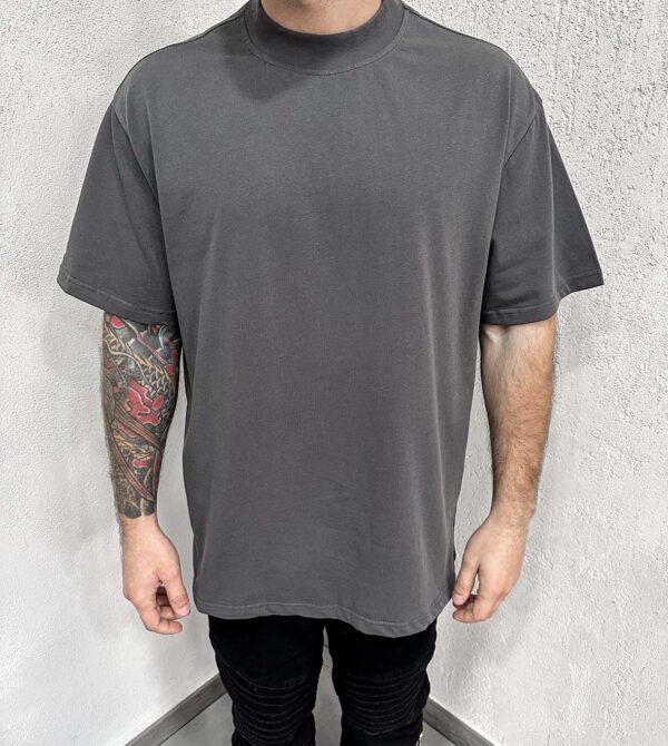 T Shirt Oversize Tessuto Doppiato