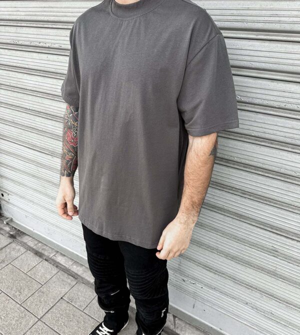 T Shirt Oversize Tessuto Doppiato