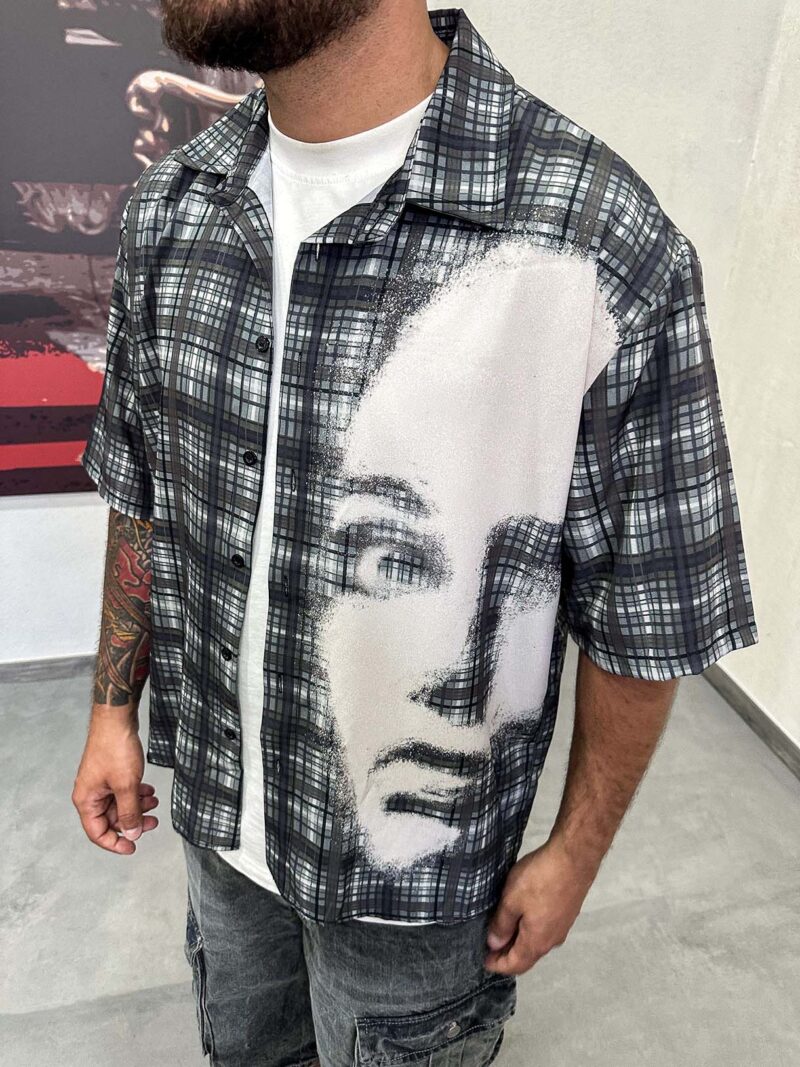 Camicia Quadri Portrait - immagine 3
