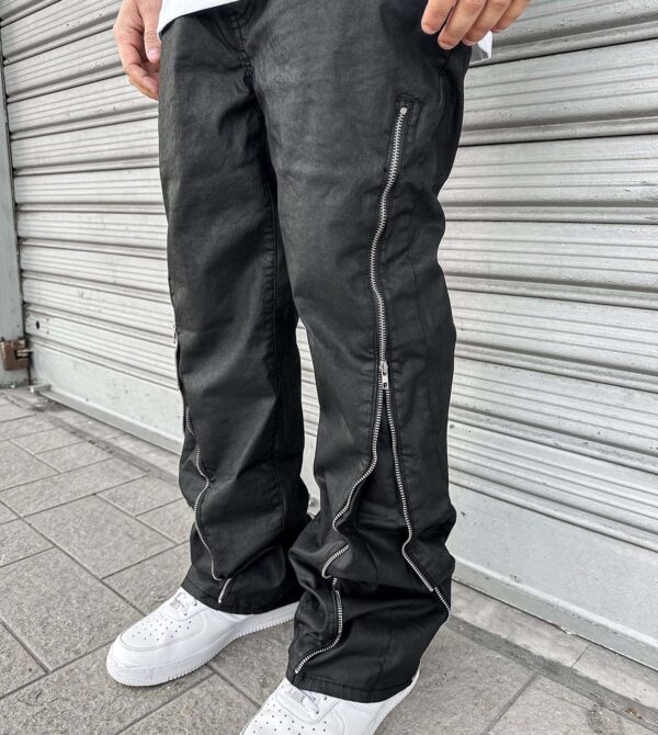 Flare Total Zip Tessuto Spalmato