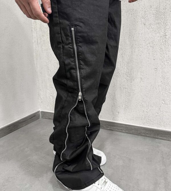 Flare Total Zip Tessuto Spalmato
