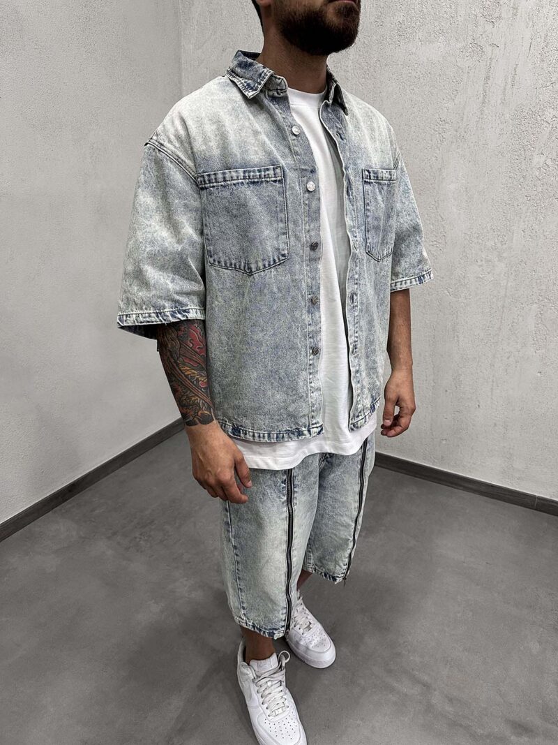 Coord Total Zip Washed - immagine 4