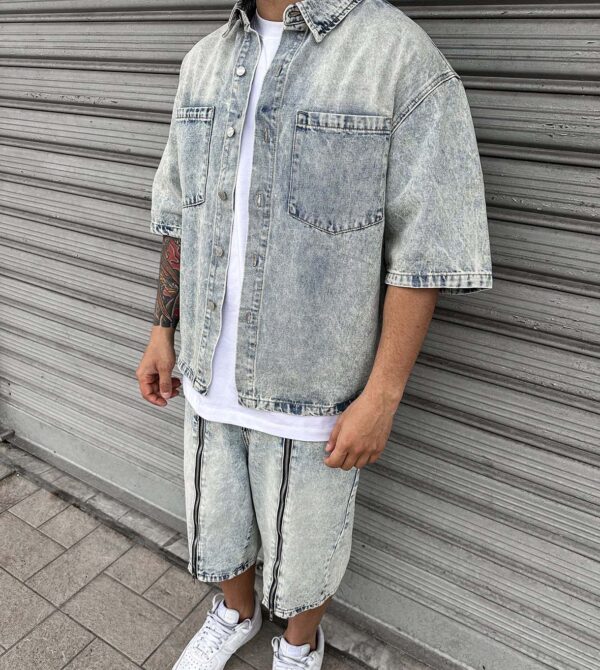 Coord Total Zip Washed