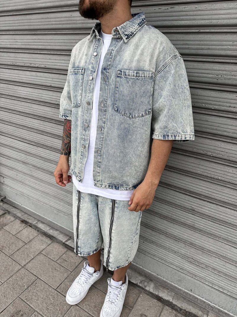 Coord Total Zip Washed - immagine 2