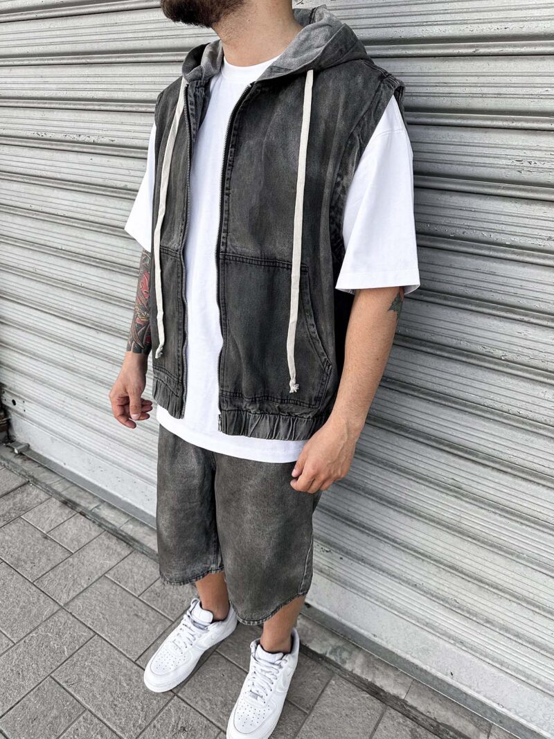 Coord Sleeveless Dirty Wash - immagine 3
