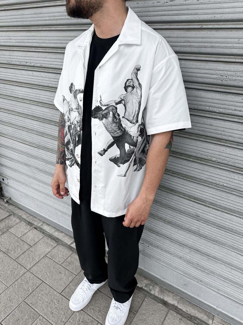 Camicia Battle White - immagine 2