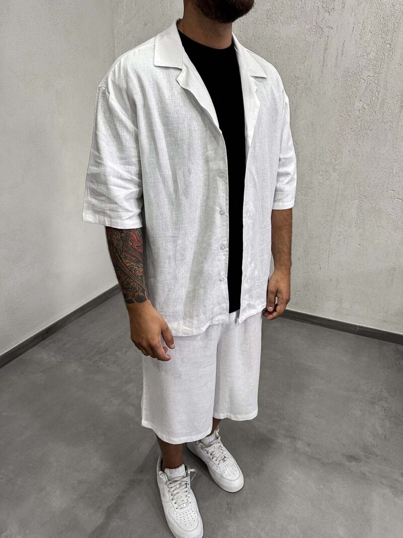 Coord Lino Camicia - immagine 4