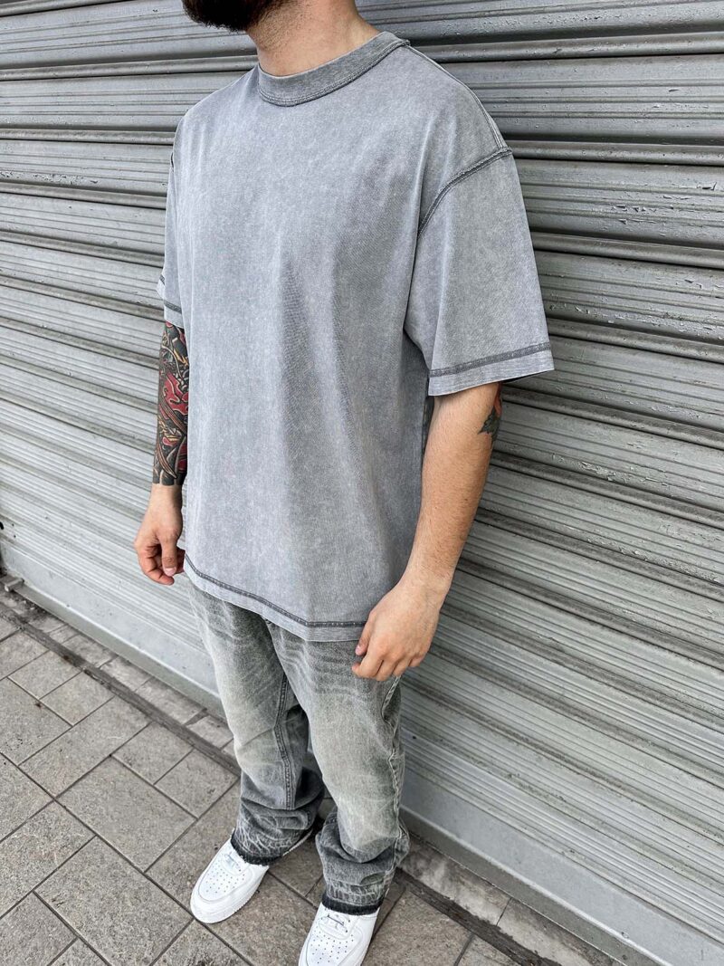 Shirt Washed Doppiata - immagine 5