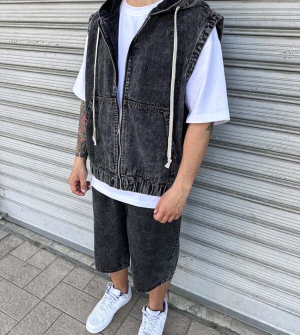 Coord Sleeveless Dark Grey