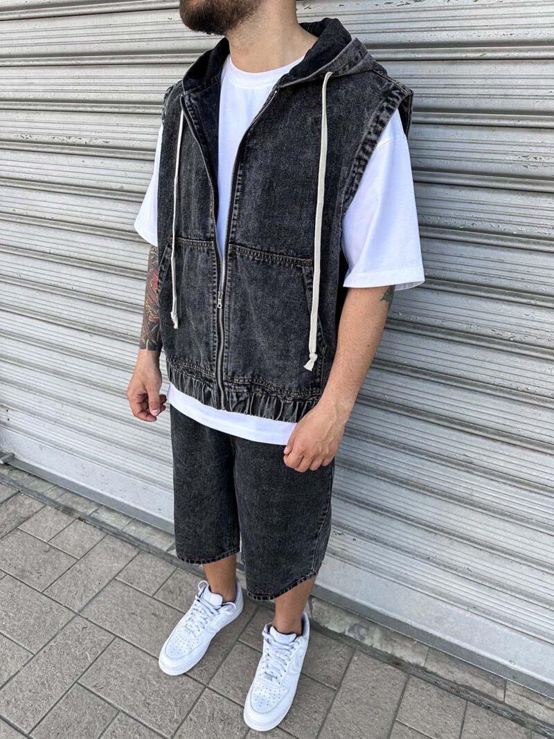 Coord Sleeveless Dark Grey