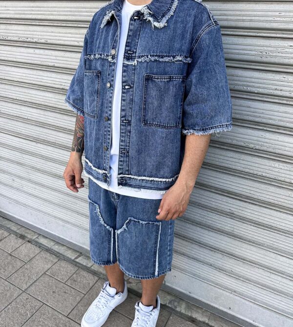 Coord Sfrangiato Jeans