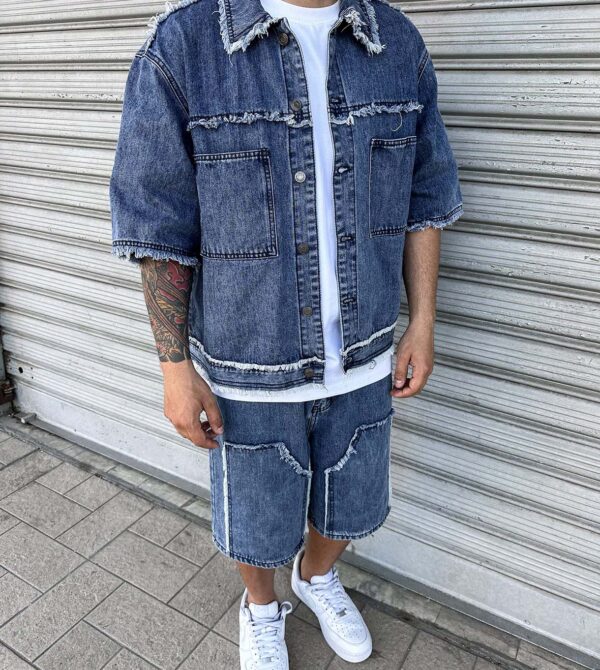 Coord Sfrangiato Jeans