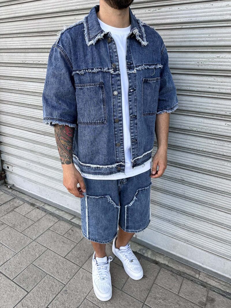 Coord Sfrangiato Jeans