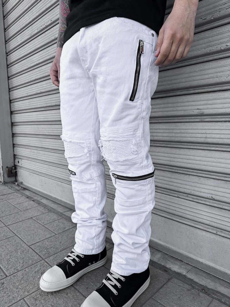 Byker Patch Zip White - immagine 4