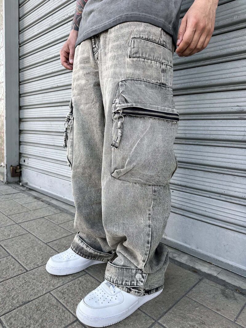 Cargo Sabbiato Low Zip Mod. B