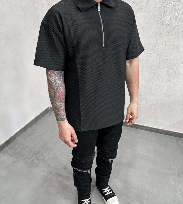 Polo Plisset Zip