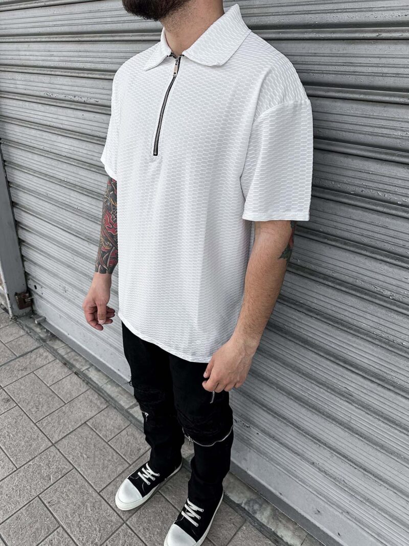 Polo Plisset Zip - immagine 2