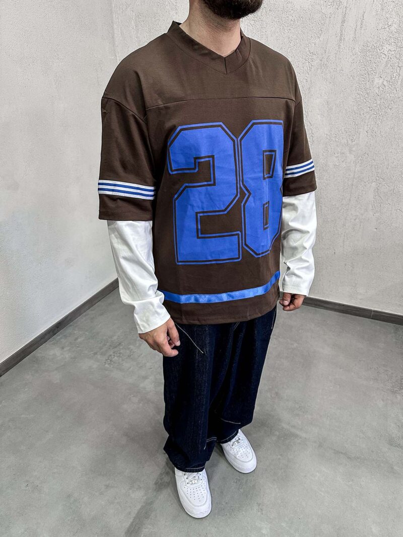 College Tee Manica Doppiata - immagine 9