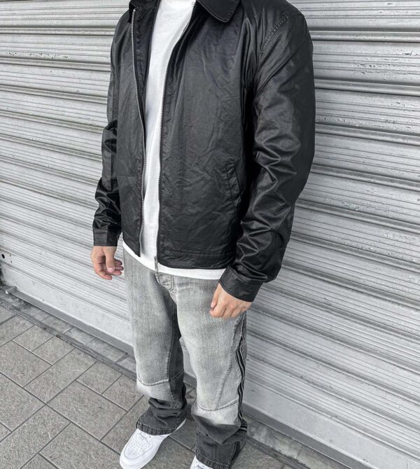Jacket Ecopelle Stropicciato Mod.Z