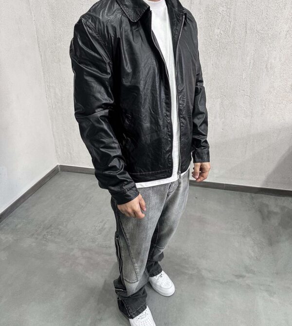 Jacket Ecopelle Stropicciato Mod.Z