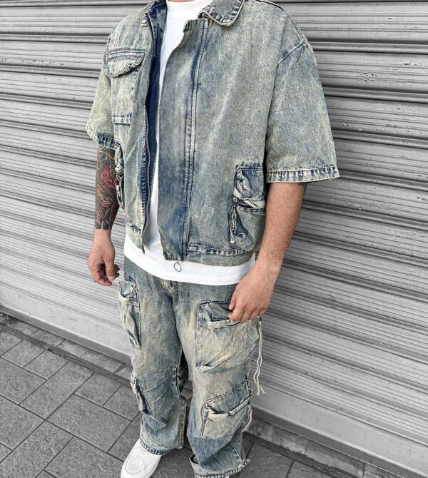 Coord Armored Bleach Wash