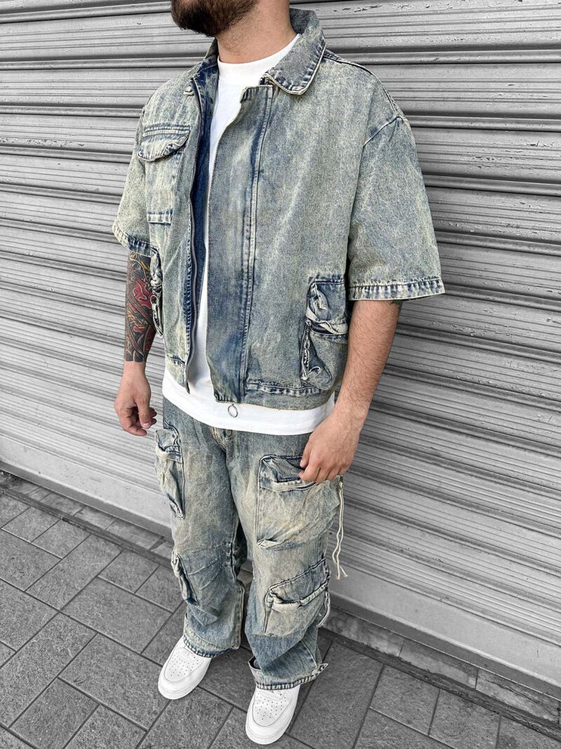 Coord Armored Bleach Wash