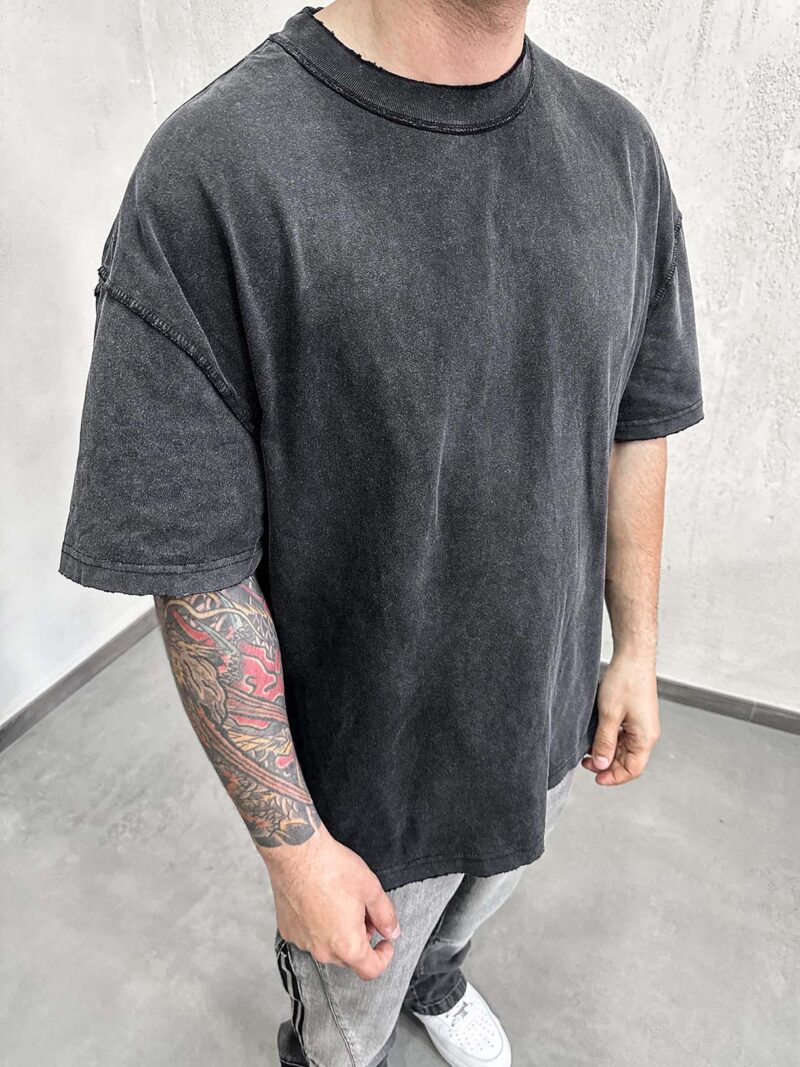 Shirt Washed Cucitura Rovescio