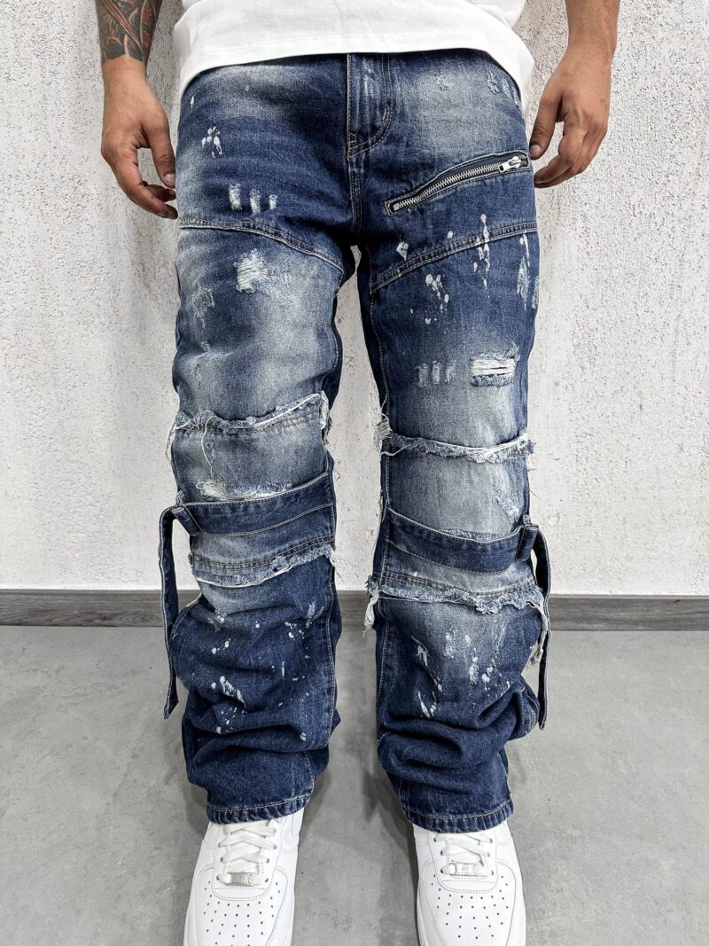 Baggy bended Zip