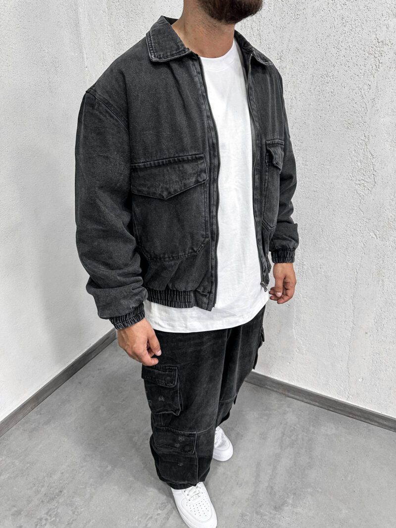 Jacket Jeans Cropped