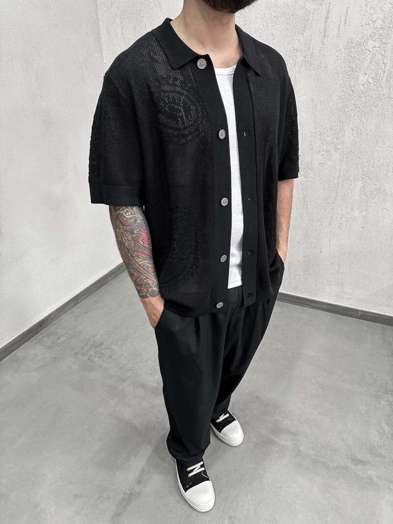 Polo Cardigan Buttons - immagine 2