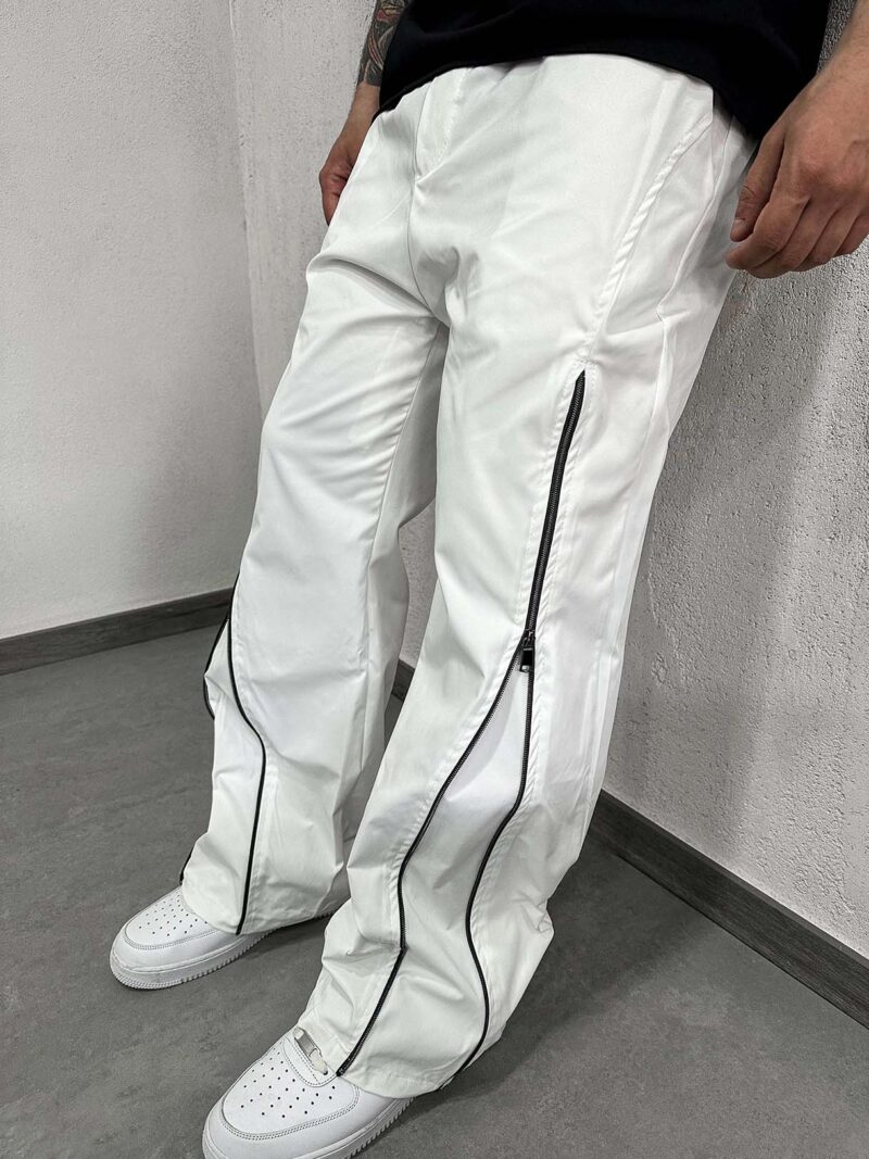 Flare Panta Zip Tessuto Leggero - immagine 3
